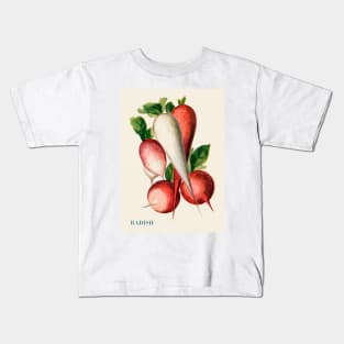 Illustration of Radish (1915) Kids T-Shirt